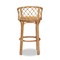 Baxton Studio Orchard Modern Bohemian Natural Brown Rattan Bar Stool 203-12588 - alternate 8